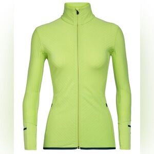 ICEBREAKER ‘Descender’ Wool Blend Full Zip Mid-Layer Jacket Women’s Size Small